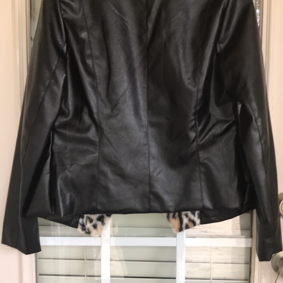 ADORE LEATHER & FAUX FUR JACKET - Picture 4 of 8